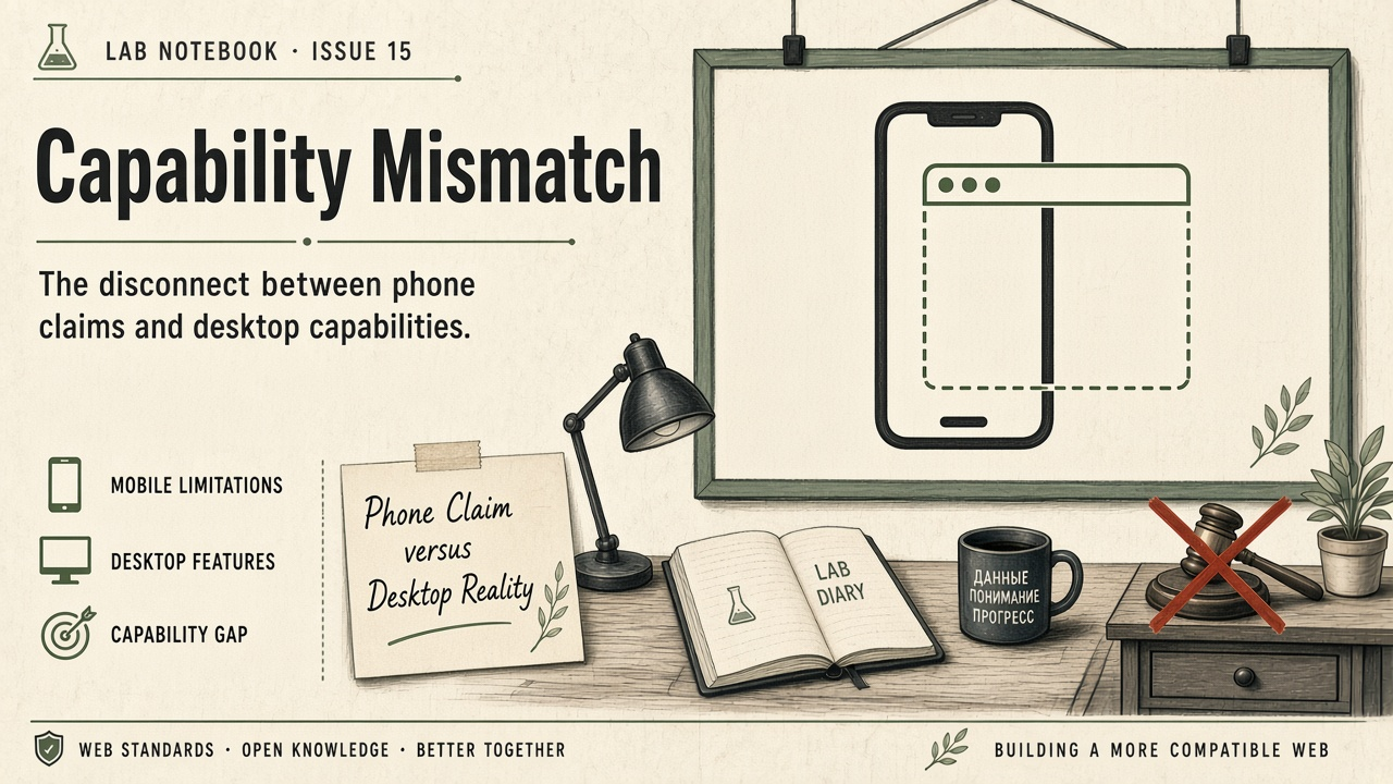 When a “phone” behaves like a desktop — Cover