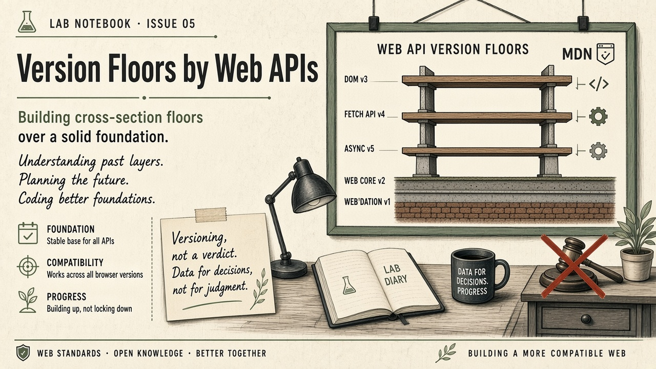 Version floor via Web API: lessons from public detectors — Cover