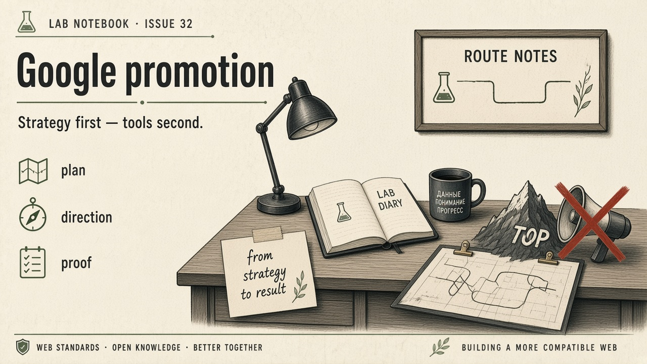 Google site promotion: from strategy to results — Cover