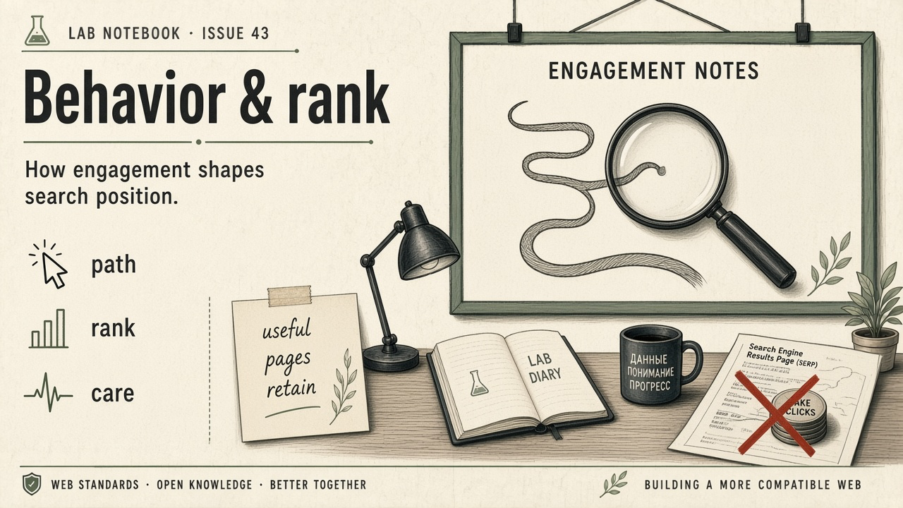 Behavioral factors in Google Search: how they affect ranking — Cover