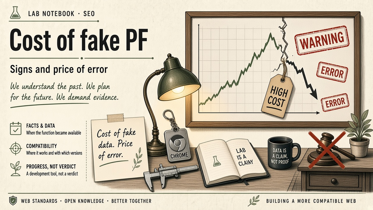 Signos de manipulación y el precio del error
