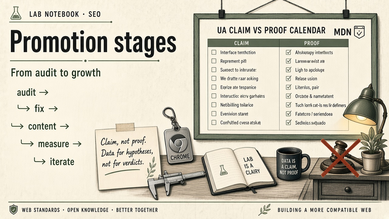 Stages of promotion work