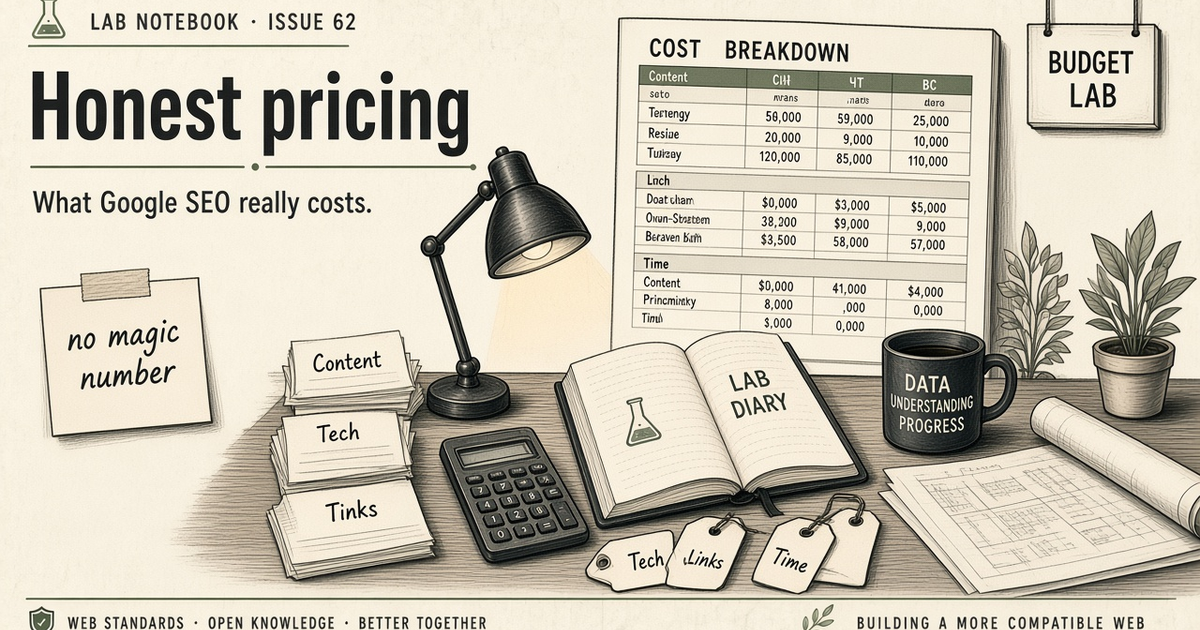 How much website promotion in Google costs: real pricing — hero