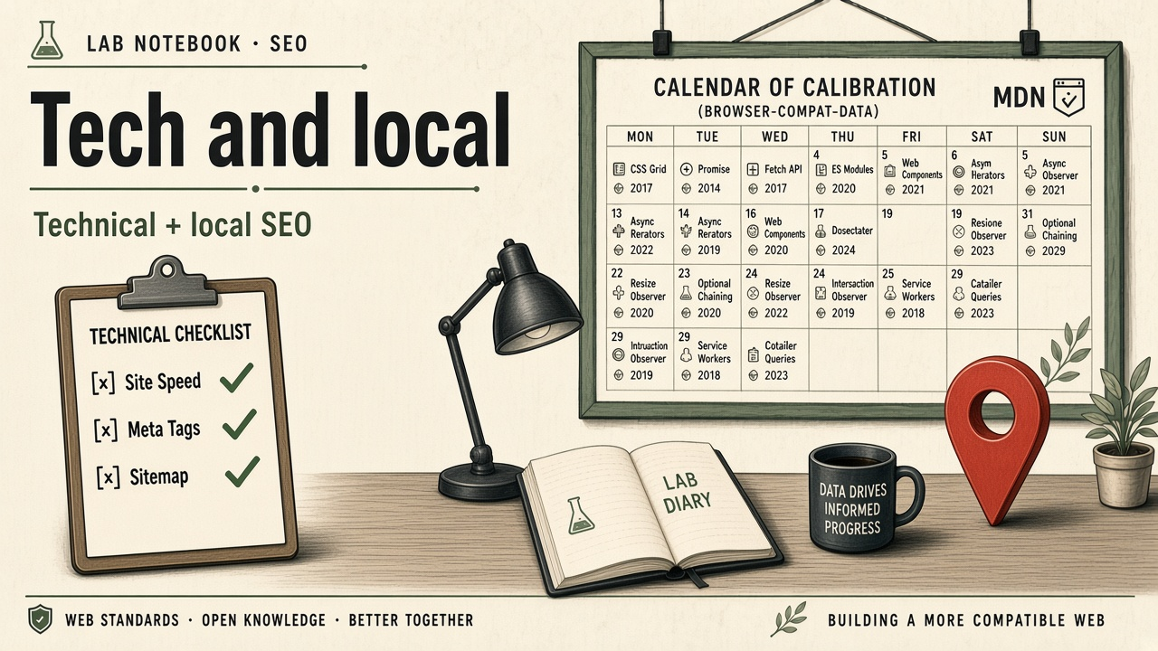 Technical aspects and local SEO