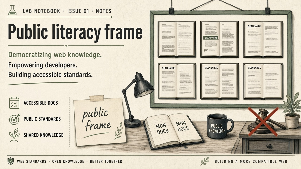 Public frame