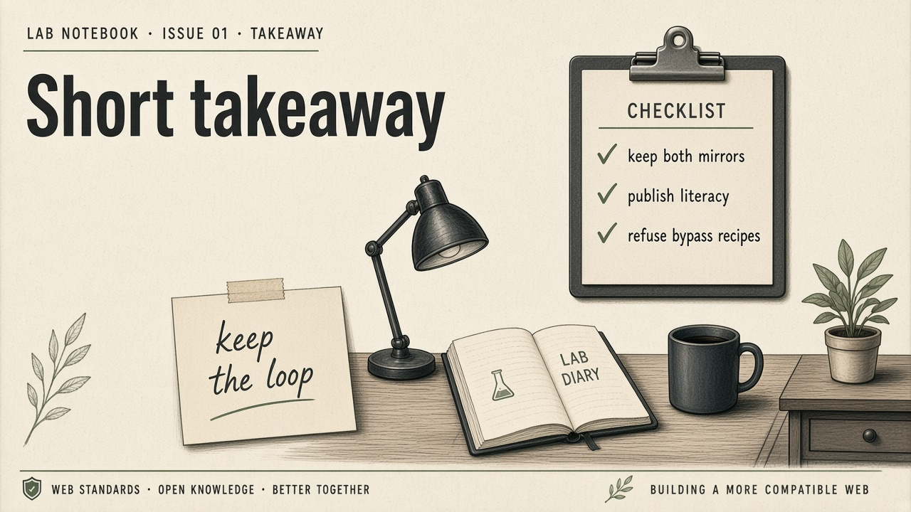 Short takeaway