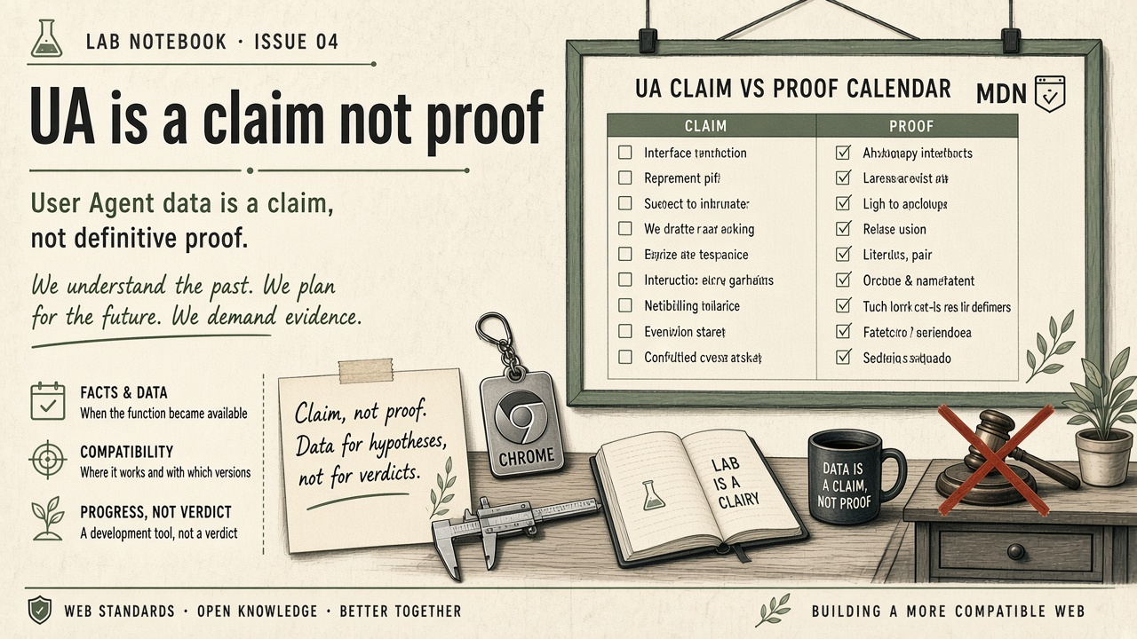 User-Agent is a claim, not proof — Cover