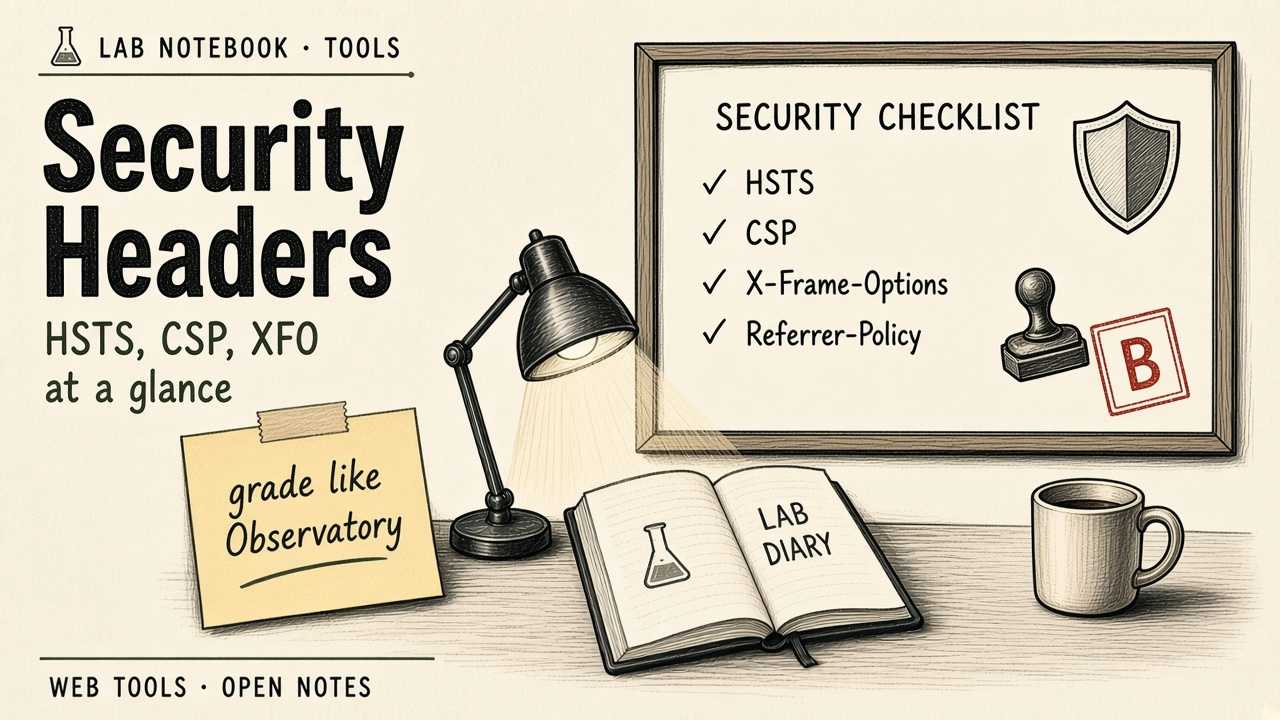 Security headers